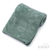 FBP305-SG: Sage Animals Embossed Wrap